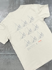 Personalised Fishing Graphic Print T-Shirt by Solesmith - Image 1 of 1