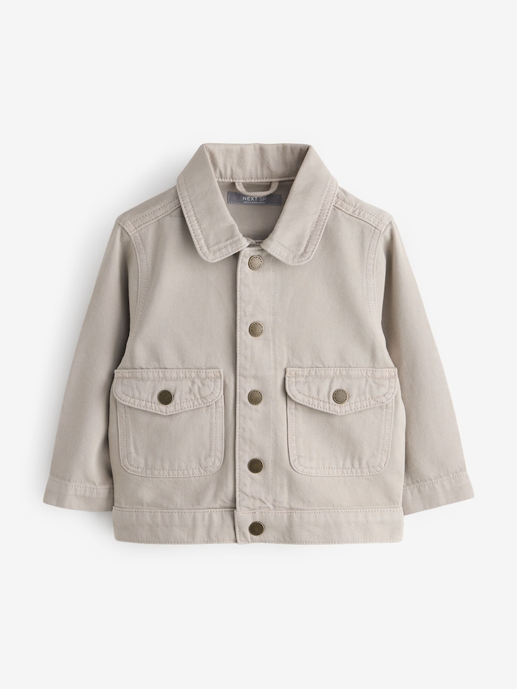 Stone Long Sleeve Collared Jacket - Image 1 of 1