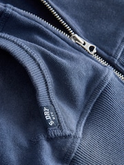 Superdry Navy/White Sweat Top & Joggers Set - Image 8 of 9