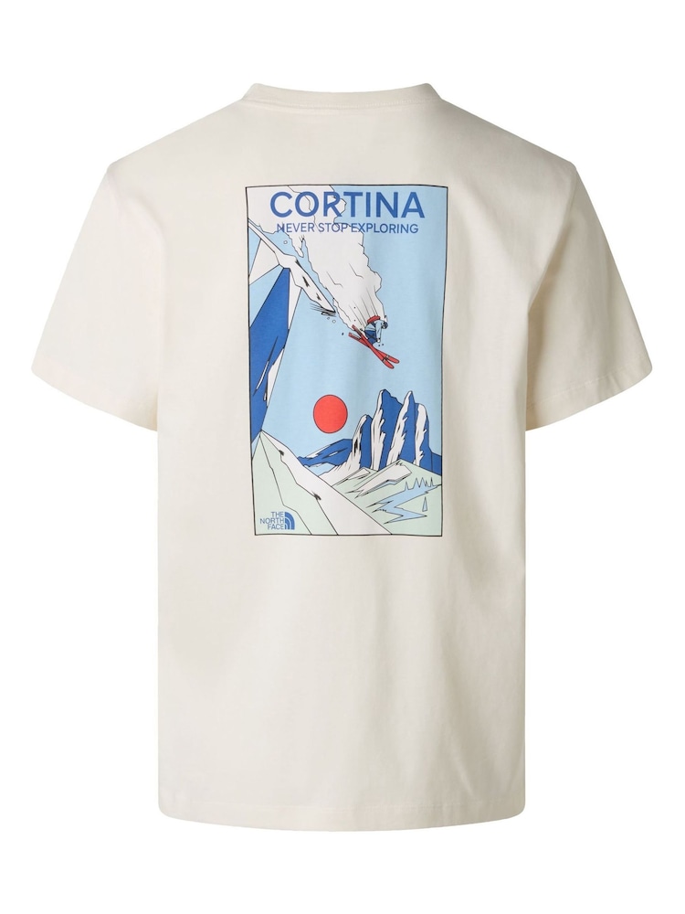 The North Face Cream Mountain Athletics Celebration Back Graphic T-Shirt - Image 6 of 6