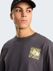 The North Face Grey Sun Back Graphic Oversized T-Shirt - Image 5 of 9