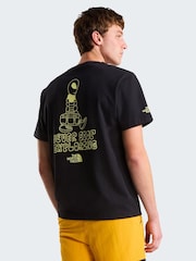 Negru - The North Face Alien Back Graphic Relaxed T-Shirt - Imaginea 1 din 5