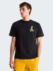 Negru - The North Face Alien Back Graphic Relaxed T-Shirt - Imaginea 2 din 5