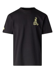 Negru - The North Face Alien Back Graphic Relaxed T-Shirt - Imaginea 4 din 5