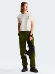 The North Face White Flora Embroidered Graphic T-Shirt - Image 2 of 3