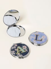 FatFace Multi Alphabet Floral Compact Mirror - Image 2 of 2
