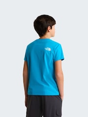 Синій - Футболка The North Face Teen Simple Dome - Image 2 of 4