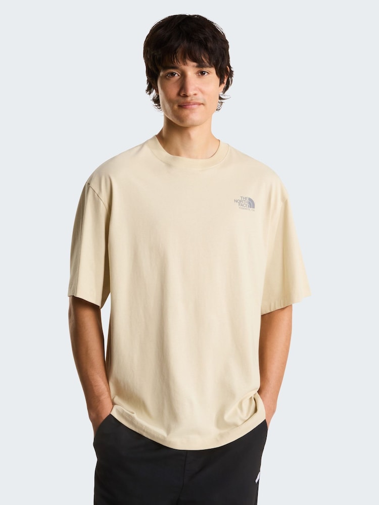 The North Face Brown Plant & Flora Back Graphic Oversized T-Shirt - Image 1 of 6 The North Face Brown Plant & Flora Back Graphic Oversized T-Shirt - Image 1 of 6
