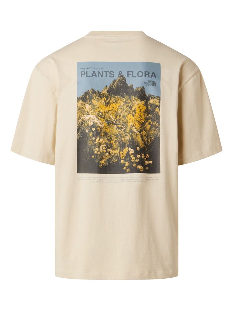 The North Face Brown Plant & Flora Back Graphic Oversized T-Shirt - Image 6 of 6 The North Face Brown Plant & Flora Back Graphic Oversized T-Shirt - Image 6 of 6