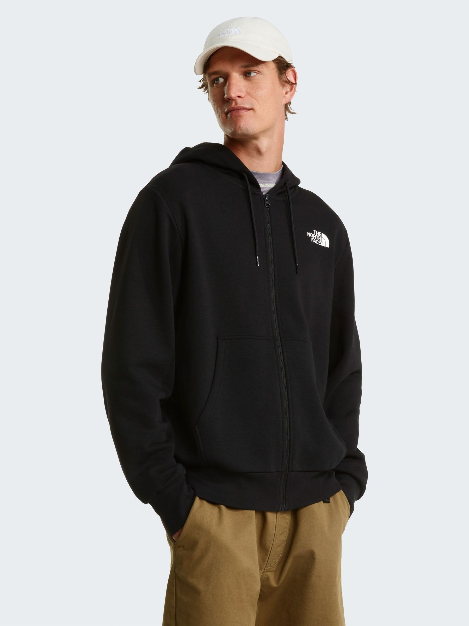 Buy The North Face Black Simple Dome Light Regular Hoodie from