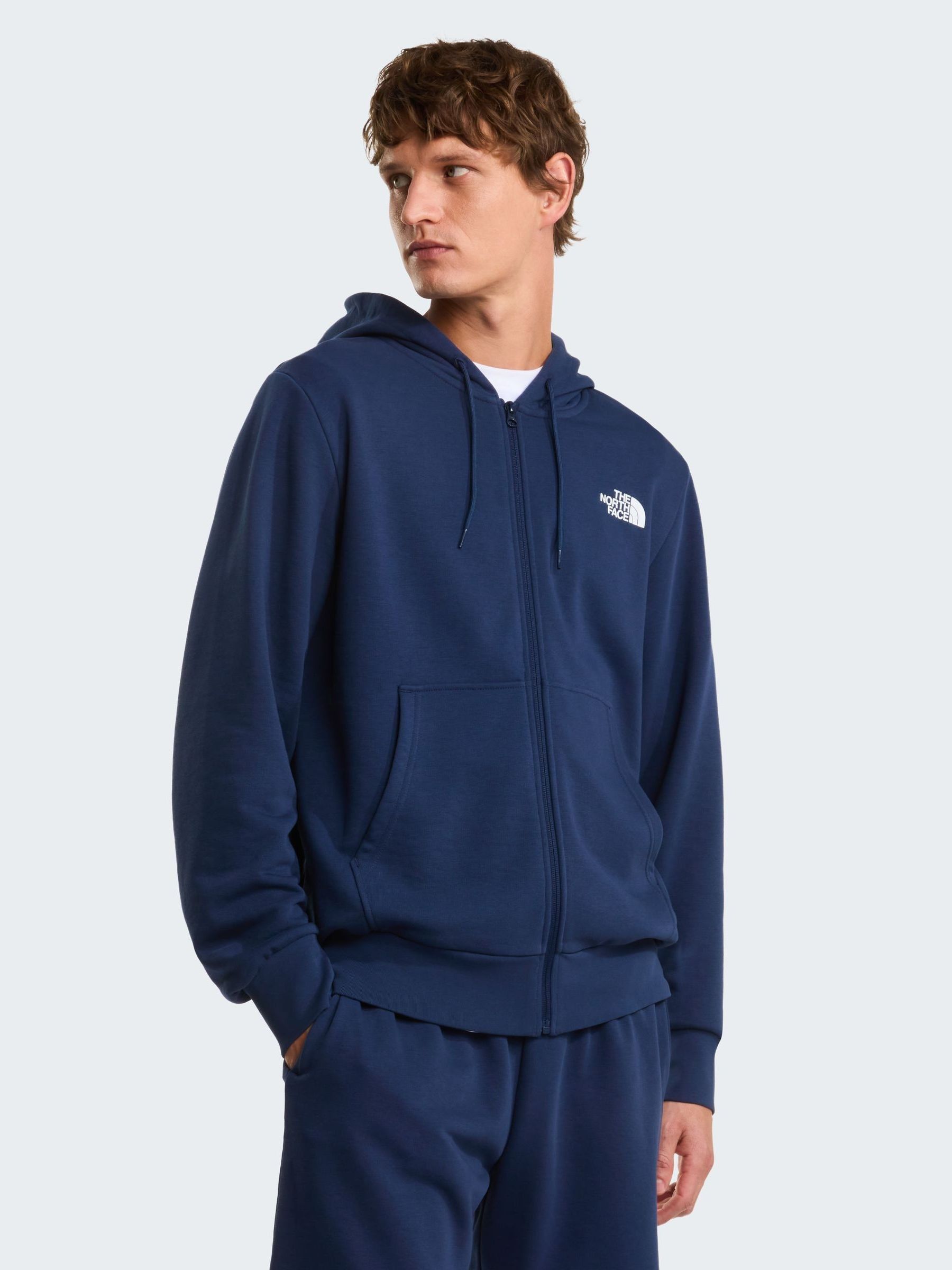 Buy The North Face Blue Simple Dome Light Regular Hoodie from Next