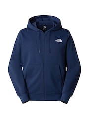 The North Face Blue Simple Dome Light Regular Hoodie - Image 5 of 6