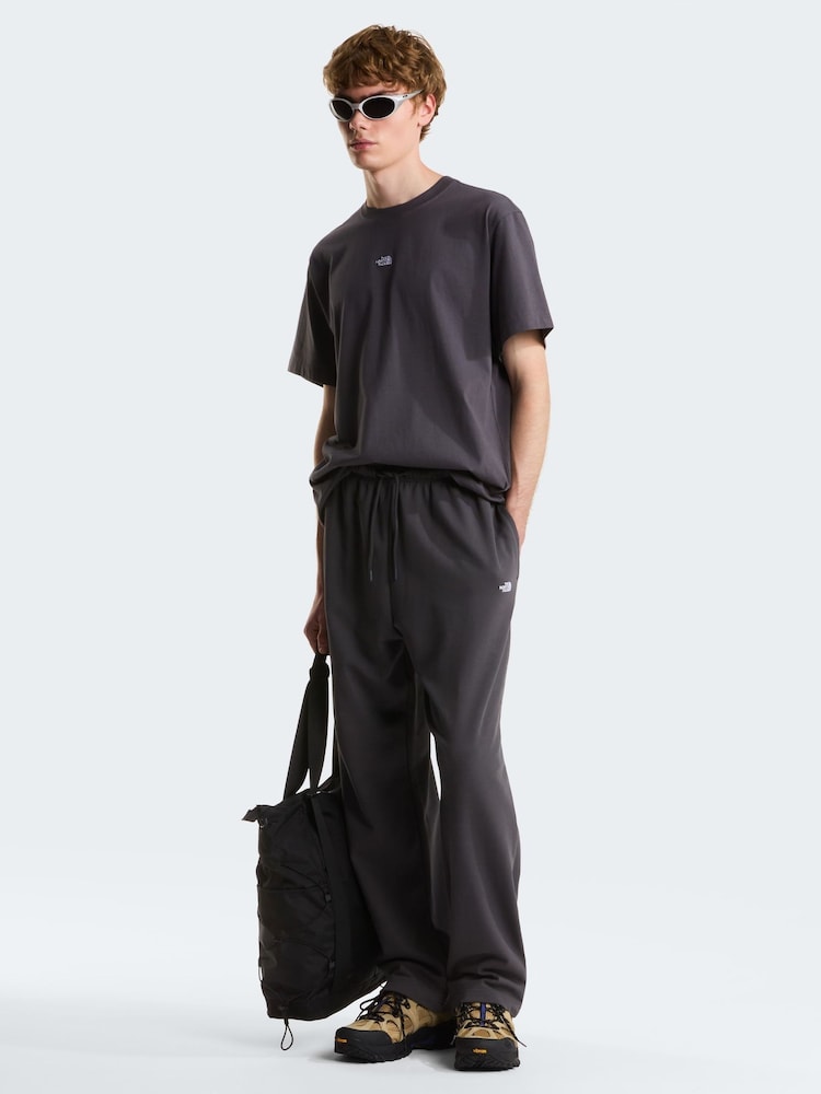 The North Face Dark Grey Essential Central Logo Relaxed T-Shirt - Image 2 of 6