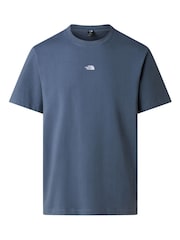 The North Face Blue Essential Central Logo Relaxed T-Shirt - Image 6 of 7