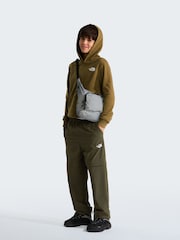 חום - The North Face בצבע בהיר קפוצ'ון בגזרה רגילה עם לוגו Simple Dome, נוער - תמונה 1 מתוך 2