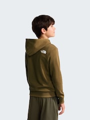 חום - The North Face בצבע בהיר קפוצ'ון בגזרה רגילה עם לוגו Simple Dome, נוער - תמונה 2 מתוך 2