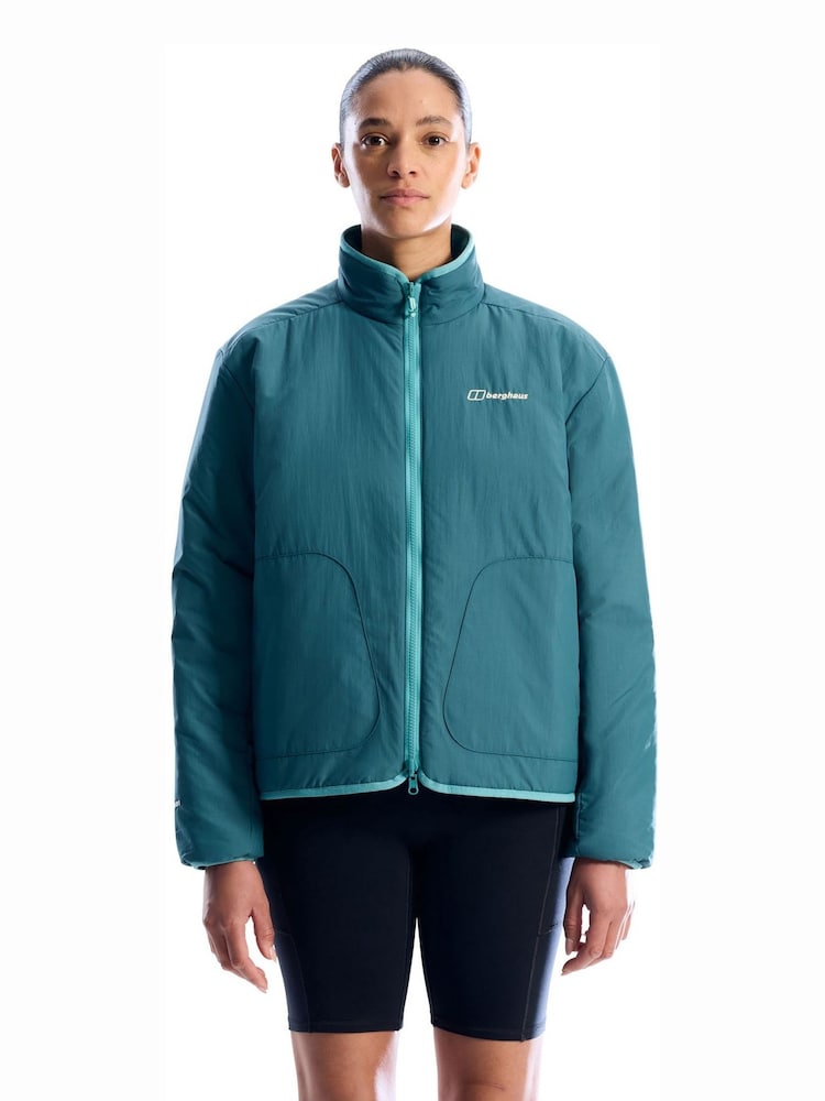 Berghaus Blue Asperton Reversible Fleece Jacket - Image 1 of 12