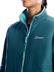 Berghaus Blue Asperton Reversible Fleece Jacket - Image 3 of 12