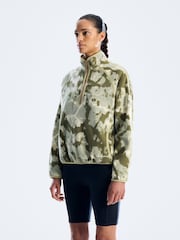 Berghaus Green Bamburgh Half Zip Adult Wisdom Printed Fleece - Image 1 of 6