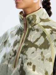 Berghaus Green Bamburgh Half Zip Adult Wisdom Printed Fleece - Image 4 of 6