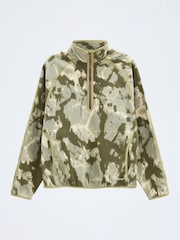 Berghaus Green Bamburgh Half Zip Adult Wisdom Printed Fleece - Image 6 of 6