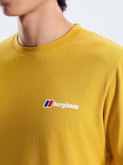 Berghaus Yellow Berghaus Class Logo Short Sleeve Graphic T-Shirt - Image 4 of 6