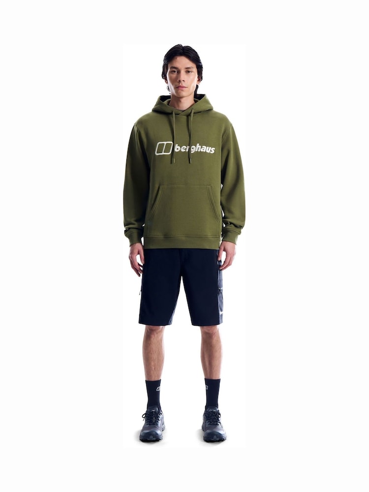 Berghaus Green Classic Logo Hoodie - Image 2 of 7