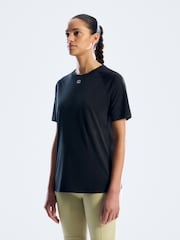 Berghaus Black Ivyhill Light Short Sleeve Tech Tee Adult Female Jet - Image 3 of 6