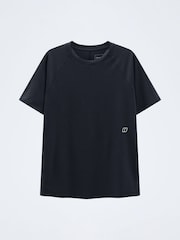 Berghaus Black Ivyhill Light Short Sleeve Tech Tee Adult Female Jet - Image 6 of 6