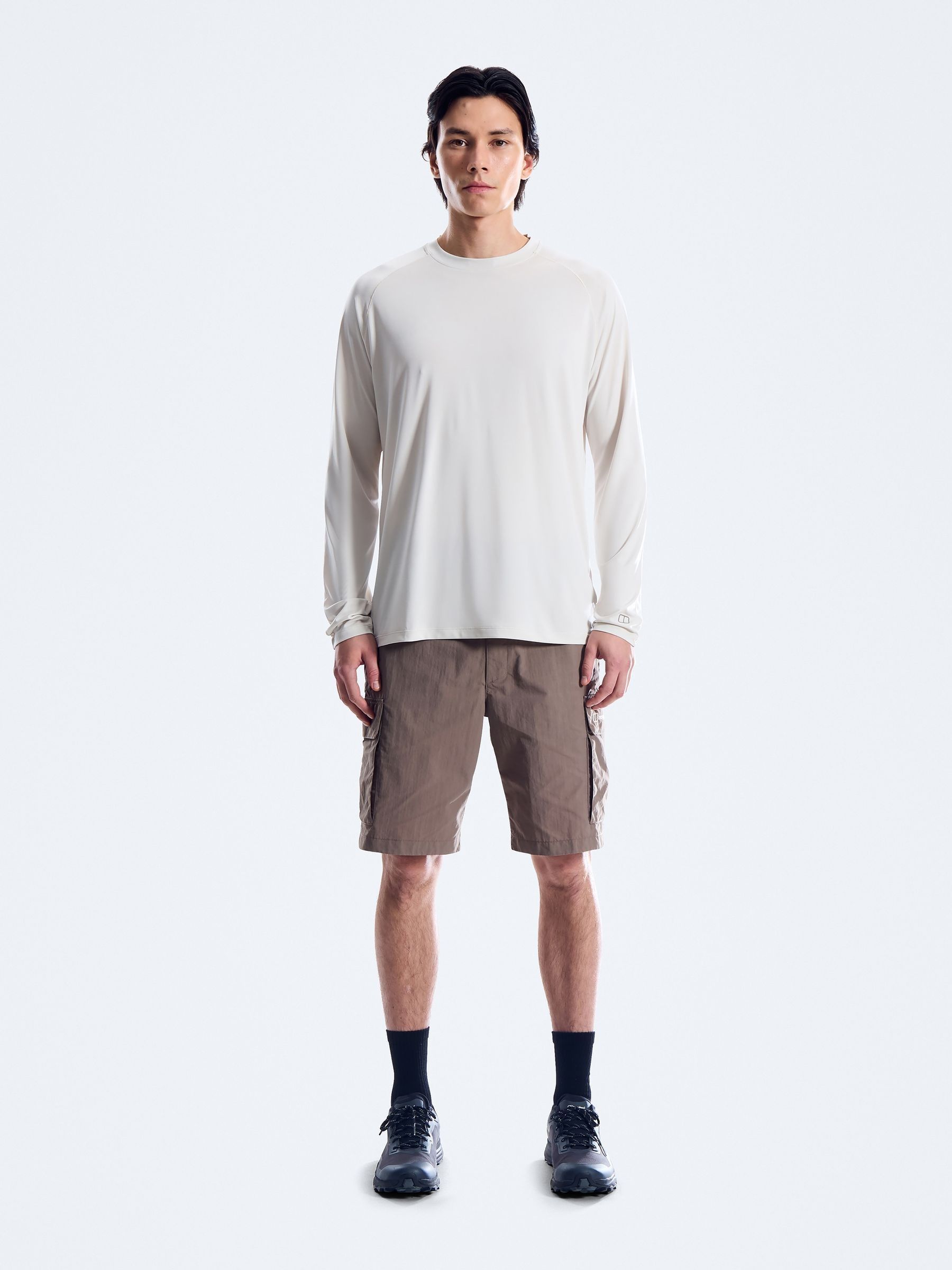 Berghaus (2Xl, Stone) Mens Ivyhill Light Long Sleeve T-Shirt - Image 4