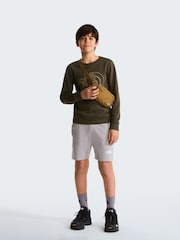 The North Face Grey Teen Simple Dome Light Regular Shorts - Image 4 of 6
