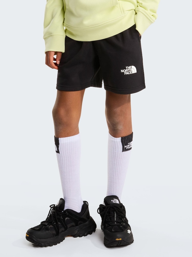 The North Face Black Teen Simple Dome Light Regular Shorts - Image 1 of 6 The North Face Black Teen Simple Dome Light Regular Shorts - Image 1 of 6