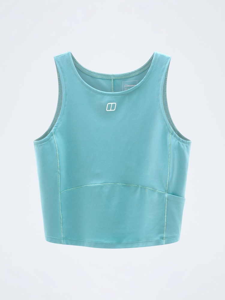 Berghaus Blue Willowford Tech Adult Calgary Tank Top - Image 6 of 6