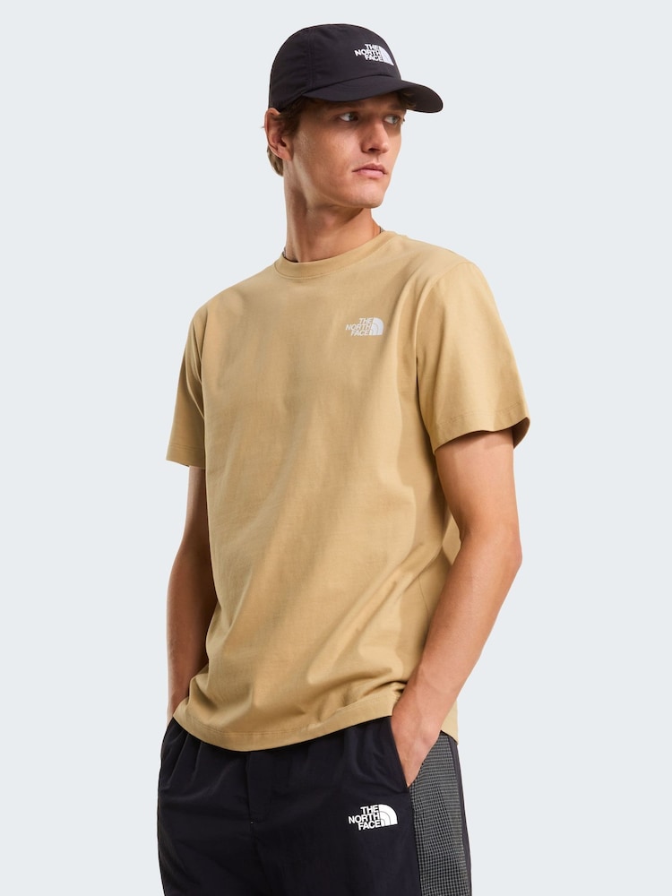 The North Face Yellow North Faces Back Graphic T-Shirt - Image 1 of 4