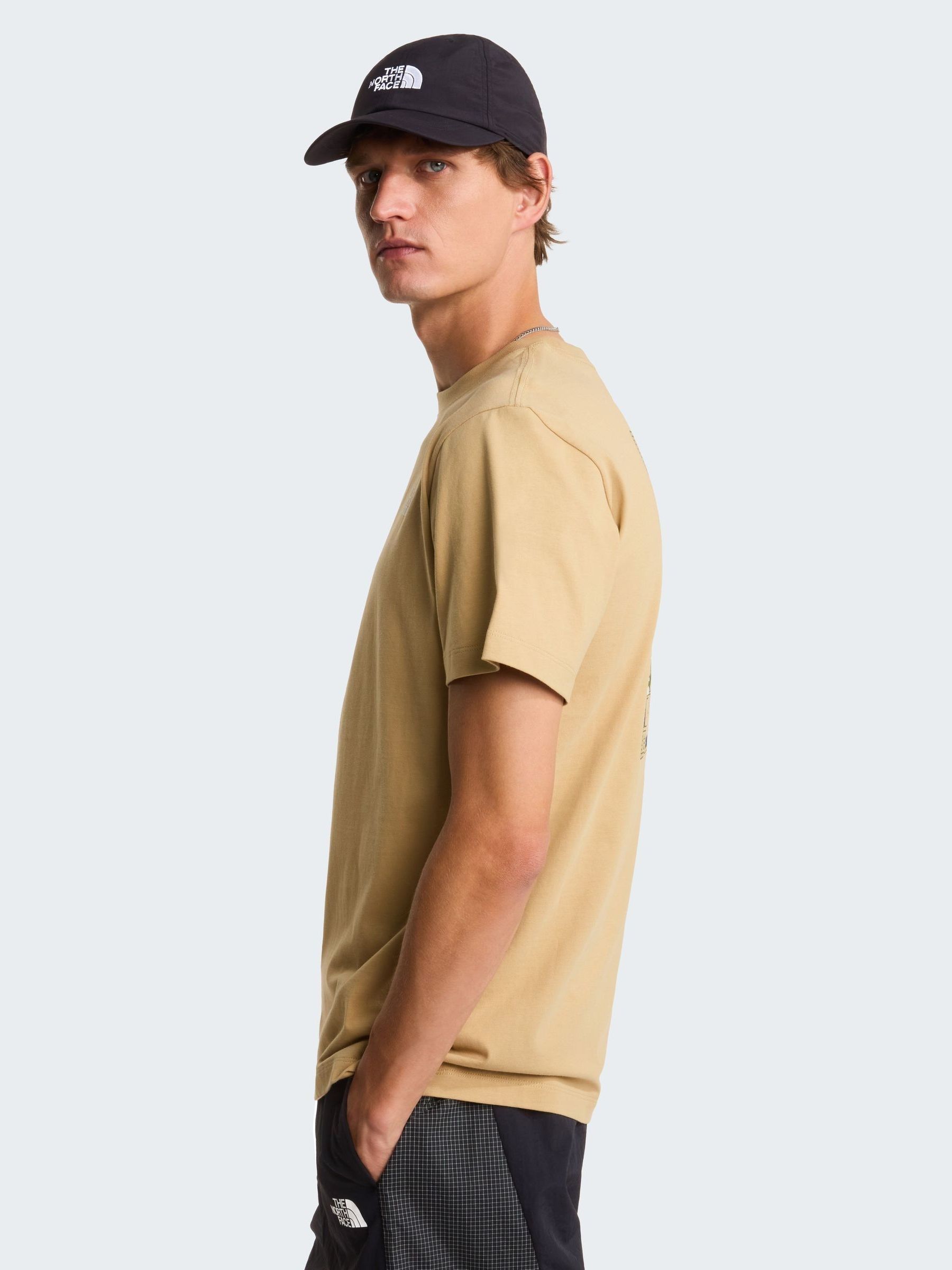 Buy The North Face Yellow North Faces Back Graphic T-Shirt from