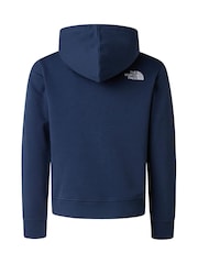 The North Face Blue Teen Drew Peak Light Regular Hoodie - Image 4 of 4