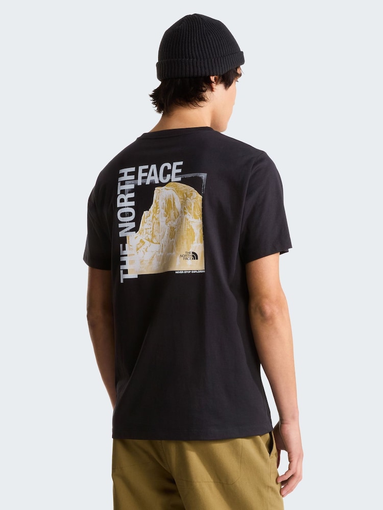 Svart - The North Face Half Dome T-skjorte med fotorygg og grafikk - Bilde 2 av 5