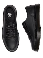 Dr. Martens Black Brookline 6 Eye Classic Nappa Shoes - Image 3 of 4