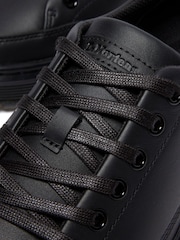 Dr. Martens Black Brookline 6 Eye Classic Nappa Shoes - Image 4 of 4