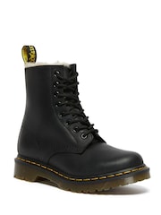 Dr. Martens Black 1460 Serena Burnished Wyoming Boots - Image 1 of 4