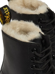 Dr. Martens Black 1460 Serena Burnished Wyoming Boots - Image 4 of 4