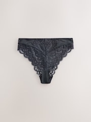 Black Lace Knickers 2 Pack - Image 7 of 10