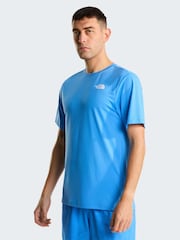 Albastru - Tricou The North Face cu croială clasică 24/7 - Imaginea 1 din 6