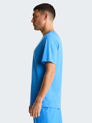 Albastru - Tricou The North Face cu croială clasică 24/7 - Imaginea 3 din 6