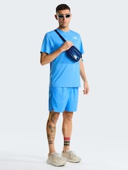 Albastru - Tricou The North Face cu croială clasică 24/7 - Imaginea 4 din 6