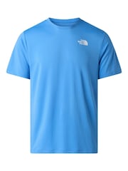 Albastru - Tricou The North Face cu croială clasică 24/7 - Imaginea 5 din 6