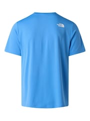 Albastru - Tricou The North Face cu croială clasică 24/7 - Imaginea 6 din 6