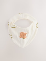 Green/Orange Baby Bibs 5 Pack - Image 2 of 8