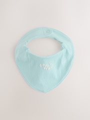 Green/Orange Baby Bibs 5 Pack - Image 3 of 8