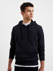French Connection Blue Overhead Hoodie with Kangaroo Pocket - Image 1 of 5
